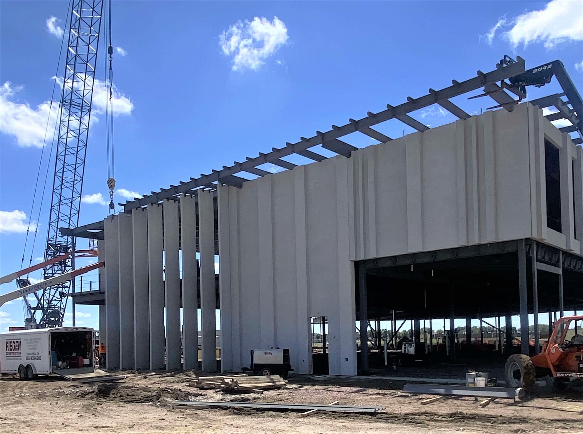 Sanford VCC Erection Sanford VCC Erection