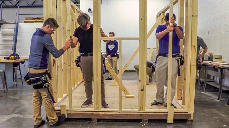 O'Gorman High School Industrial Arts Program | Fiegen Construction