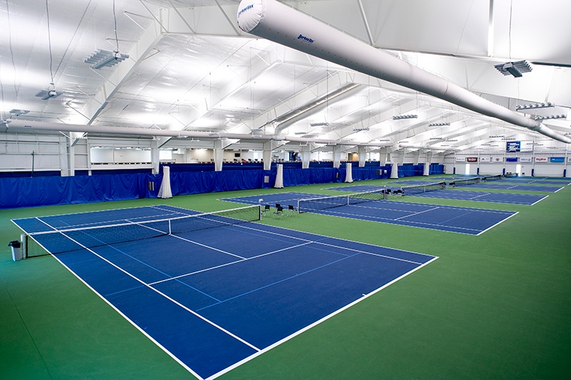 Heuther Family Match Pointe tennis courts | Fiegen Construction
